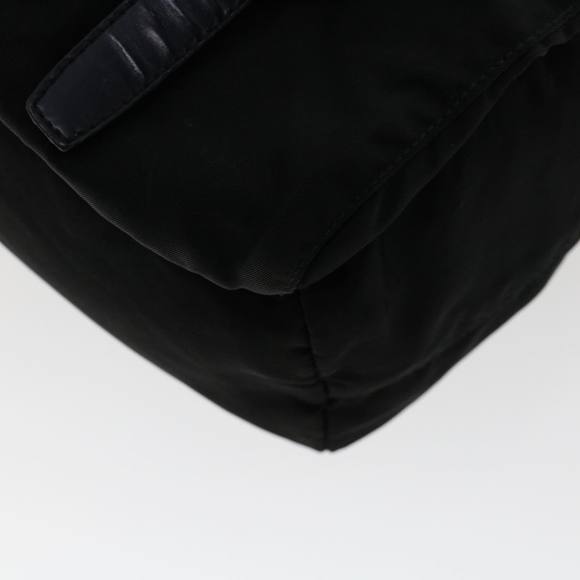 PRADA Backpack Nylon Leather Black Auth ep921 - Picture 15 of 16